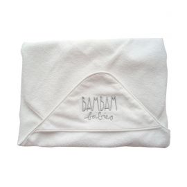 BamBam Baby Hooded Towel Silver