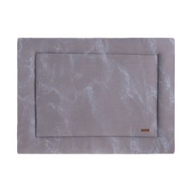 Baby's Only Marble Boxkleed Cool Grey / Lila 75 x 95 cm