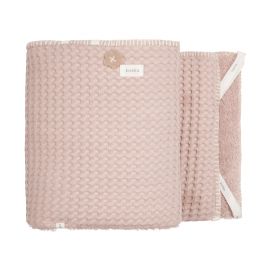Koeka Amsterdam Bed / Boxbumper Wafel Grey Pink