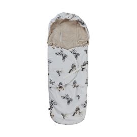Footmuff buggy Fika Butterfly Offwhite