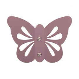 Roommate Butterfly Muurhaak Violet