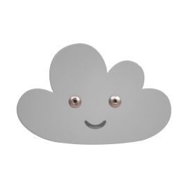 Roommate Cloud Muurhaak Pastel Grey