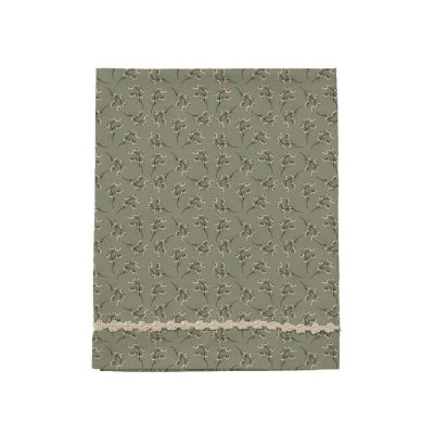 Mies & Co Daisies Ledikantlaken - 110 x 140 cm - Teagreen