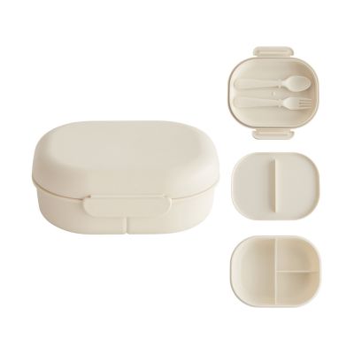 Mushie - Lunchbox Incl. Bestek - Ivory