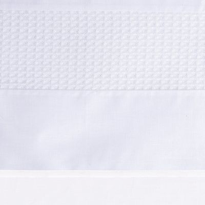 Bink Bedding Pique Ledikantlaken Wit 100 x 150 cm