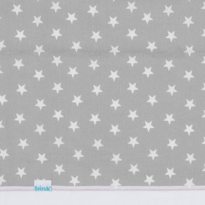 Bink Bedding Stars Ledikantlaken Grijs 100 x 150 cm