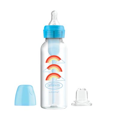 Dr. Brown’s Options+ Starter Kit Fles / Sippy Smal Blauw 250 ml