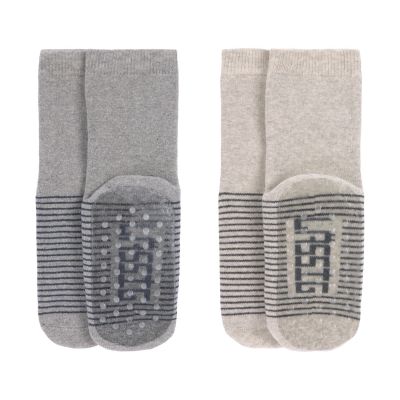 Laessig Anti-Slip Sokjes Grey / Beige Mt. 19-22