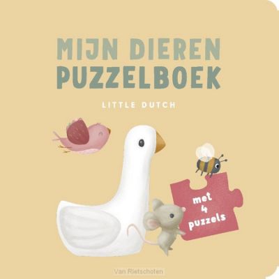 Little Dutch Boek Mijn Dieren Puzzelboek