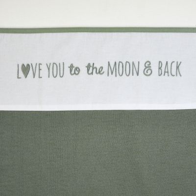 Meyco Love You To The Moon & Back Wieglaken Forest Green