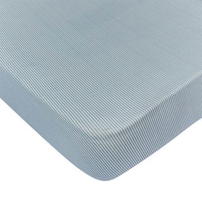 Fitted sheet baby crib classic no. 1 Summer Blue