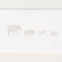 Jollein Animals Wieglaken - 75 x 100 cm - Nougat