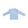 Little Dutch Blue Daisies Zwem T-shirt- Lange Mouw - Mt. 62/68