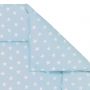 Bink Bedding Stars Boxkleed Blue 71 x 122 cm