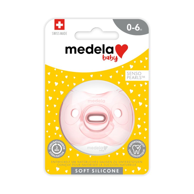 Medela Baby Fopspeen Soft Pink 0-6 Mnd