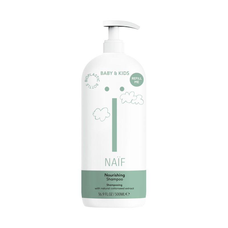 Naïf Voedende Shampoo Voor Baby & Kids 500 ml