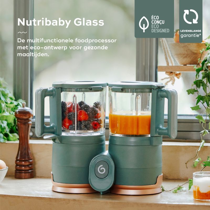 Babymoov Nutribaby Glass - Forest Green